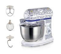 Ariete 1588 Impastatrice Capri, Planetaria, 7 velocità, 2400 Watt, 5,5 litri, Tazza Acciaio Inox
