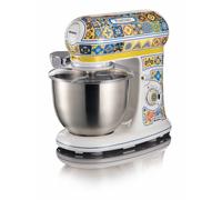 Ariete 1588 Impastatrice Positano, Planetaria, 7 velocità, 2400 Watt, 5,5 litri, Tazza Acciaio Inox