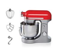 Ariete 1589 Planetaria Moderna, 1600 Watt, 11 velocità, 5,5 Litri, 3 accessori per impastare, amalgamare e montare. Rosso