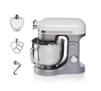 Ariete 1589 Impastatrice Planetaria Moderna, 1600 Watt, 11 velocità, 5.5 Litri, 3 accessori per impastare, amalgamare e montare. Bianco