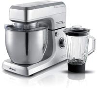 Ariete 1598 Gourmet Professional 7L Metal - Impastatrice Planetaria con Frullatore - Ciotola in Acciaio Inox - 7 L - Caraffa in vetro - 1200 Watt - 6 velocità