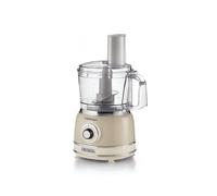 Ariete 1781 Robot da cucina Vintage, 1000W, Capacità 2,1L, Per preparazione impasti, Beige