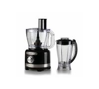 Ariete 1782 Gourmet Pro Moderna, Robot da cucina, Tritatutto 3L, Frullatore 2L, 2 velocità + Pulse, Set di lame + Disco in