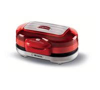 Ariete 205 Hamburger Maker Party Time, Macchina per fare hamburger, Rosso Rotex