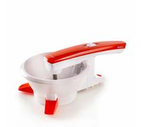 Ariete 261 Passì - Passaverdure Elettrico - 3 dischi Acciaio Inox - adattabile a qualsiasi recipiente - 25 Watt - Bianco e arancio