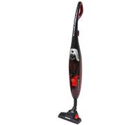 Ariete 2772 Evolution - Scopa elettrica senza sacco - Motore ciclonico - 79 Decibel - 600 Watt - Rosso e Nero