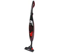 Ariete 2772 Evolution - Scopa elettrica senza sacco - Motore ciclonico - 79 Decibel - 600 Watt - Rosso e Nero