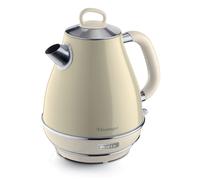 Ariete 2868 Bollitore Elettrico Vintage 1 Litro - Infusi, Tè e Tisane - Autospegnimento - Acciaio Inox - 1 Litro - 1600 Watt - Beige