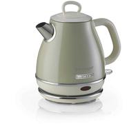 Ariete 2868 Bollitore Elettrico Vintage 1 Litro - Infusi, Tè e Tisane - Autospegnimento - Acciaio Inox - 1 Litro - 1600 Watt - Beige