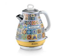 Ariete 2869 Bollitore Positano, Bollitore Elettrico, 1,7L, Infusi, the, tisane, Base cordless, Autospegnimento