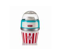 Ariete 2957 Pop Corn XL Party Time - Macchina per Popcorn - Scoppia 60gr di Mais in 2 minuti ad Aria Calda - Ciotola Estraibile - 1100 Watt - Azzurro