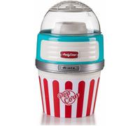 Ariete 2957 Macchina per Popcorn Potenza 1100 W colore rosso bianco e celeste