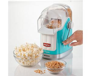 ARIETE 2958 MACCHINA POPCORN 1100 WATT 600G COTTURA AD ARIA CALDA AZZURRO