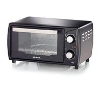Ariete 3920 Forno elettrico, 1000W, Capacità 10L, Timer 30 minuti, Temperatura Max 230°C, Doppio vetro, Griglia acciaio inox, Nero