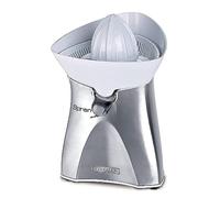 Ariete 407 Spremì Metal - Spremiagrumi elettrico - movimento rotatorio alternato - doppio cono - 60 Watt - Argento
