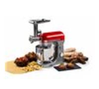 Ariete Ariete 4079 Accessorio tritacarne, insaccati e trafila pasta, Kit completo di accessori per Impastatrice Moderna di Ariete mod. 1589, Grigio