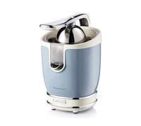 Ariete 413 Spremiagrumi Elettrico con Leva - Salvagoccia - Motore Silenzioso - 85 Watt - Design Vintage - Celeste Ariete