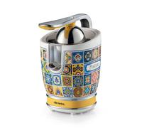 Ariete 413, Spremiagrumi Positano, Spremiagrumi Elettrico con Leva, 2 Coni per Frutti Grandi e Piccoli, Beccuccio Salvagoccia, Motore Silenzioso, Spremitura Professionale, Corpo in Metallo