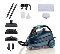 Ariete Ariete 4146 XVapor Deluxe, Pulitore a Vapore Mobile, 5 bar, Vano Portaccessori Integrato, Autonomia fino a 55', Cavo 6 m, 1500W, Blu