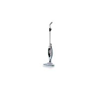 Ariete 4175 Steam Mop Foldable 10 in 1, Scopa a Vapore Pieghevole, 1500 Watt, 10 funzioni in 1, Kit accessori, Capacità 350 cc, Bianco/Azzurro