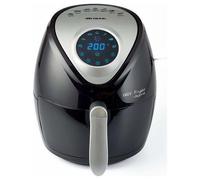 Ariete Airy Fryer Digital 4616, Friggitrice ad Aria 3,5 Litri, Timer da 60 Minuti, LCD e Touchscreen con 7 Modalità di Cottura, Temperatura Massima 200° C, 1300W, Nero