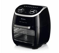 Ariete 4619 Airy Fryer Oven - Friggitrice ad Aria e Forno Elettrico con Girarrosto - Cestello Rotante - Essiccatore - 2000 Watt - 11 Litri - Nero