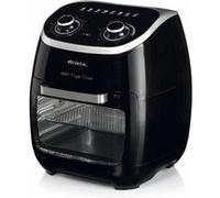 Ariete 4619 Airy Fryer Oven - Friggitrice ad Aria e Forno Elettrico con Girarrosto - Cestello Rotante - Essiccatore - 2000 Watt - 11 Litri - Nero