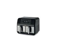 Ariete 4624 Doppia 8 L 1700 W Friggitrice a basso contenuto di grassi Nero, Argento