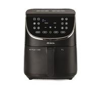 Ariete Ariete 4627 Airy Fryer 7L, Friggitrice ad aria, 1800 W, Capacità 7L, Capacità di cottura 2,8kg, 12 programmi preimpostati, Funzione Max Crisp, Temperatura fino a 200°, Cestello antiaderente con griglia, Nero