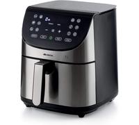 Ariete 4628 Friggitrice ad aria 7L, 1800 W, Capacità 7L, Capacità di cottura 2,8kg, 12 programmi preimpostati, Funzione Max Crisp, Temperatura fino a 200°, Cestello antiaderente con griglia, Metal