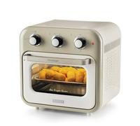 Ariete 4632 Friggitrice ad aria e forno Vintage, 1400W, 2in1, Capacità 16L, Accessori inclusi, Timer 60 minuti, Doppio vetro, Beige