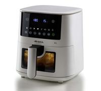 Ariete 4633 Friggitrice ad aria 4L, 1400W, Capacità 4L, 9 programmi, Funzione Shake e Grill, Temperatura fino a 200°C, Bianco