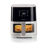 Ariete 4639 Friggitrice ad aria 4,5L, 1300W, Capacità 4,5L, 8 programmi, Funzione Grill, Temperatura fino a 200°C, Bianco