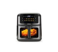 Ariete 4642 Air Fryer e Grill 10L Digital, Friggitrice ad Aria 2100W, Nero