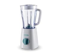 Ariete 576 Frullatore Breakfast, Frullatore, 500W, 4 lame in acciaio inox, 2 velocità + Funzione Pulse, Capacità 1,5 L, Piedini antiscivolo, Coperchio superiore, Bianco