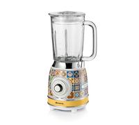 Ariete 583 Frullatore Positano con tazza in vetro da 1,5 Litri, 4 Lame in Acciaio Inox, 4 Velocità + Pulse,1000 Watt