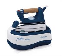 Ariete 6257 Stiromatic 2200 - Ferro da stiro con Caldaia in Acciaio Inox - Piastra in alluminio - manico in sughero - Vapore continuo fino 80 gr/min
