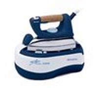 Ariete 6257 Stiromatic 2200 - Ferro da stiro con Caldaia in Acciaio Inox - Piastra in alluminio - manico in sughero - Vapore continuo fino 80 gr/min