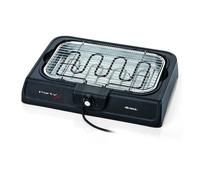 Ariete 723 Party Grill - barbecue elettrico. Potenza 2000W. Cottura lenta e rapida. Per carne, verdura e pesce. Dotata di vassoi raccogli grasso.