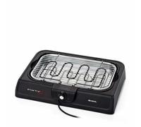 Ariete 723 Party Grill - barbecue elettrico. Potenza 2000W. Cottura lenta e rapida. Per carne, verdura e pesce. Dotata di vassoi raccogli grasso.