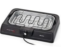 Ariete 723 Party Grill, Bistecchiera Barbecue Elettrico da Tavolo, Termostato Re