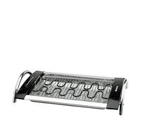 Ariete 732 Churrasco Grill Doppia Griglia con Vassoio in Alluminio, Potenza 2000 W, Regolazione Temperatura da 60° a 250°