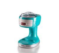 Ariete 76 Ice Crusher Party Time, Macchina per tritare il ghiaccio, 30 W, Cestello tritaghiaccio removibile, Lame in acciaio inox, Celeste