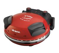 Ariete 909 Forno Pizza - Pizza in 4 minuti - Piastra in pietra refrattaria con trattamento antiaderente - Temperatura max 400° - 1200 Watt - Timer 30’