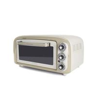 Ariete 979 Forno Elettrico di Design 18 Litri - Ideale per pizza da 30 cm - Doppio vetro - 1380 Watt - Acciaio Inox - Linea