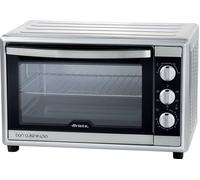 Ariete 986 Forno Elettrico Ventilato con Girarrosto 45 litri - Bon Cuisine 450 - Doppio vetro - Temperatura max 230° - 1800 Watt - Acciaio Inox
