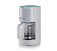 Ariete Ariete 1394 Macchina Caffè Filtro Breakfast, Macchina per caffè americano, Capacità 12 tazze, Finestra livello acqua, Indicatore luminoso di accensione, Filtro e portafiltro lavabili, White & A