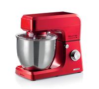 Ariete 1598/01 Gourmet Professional 7L , Impastatrice Planetaria, 1200 W, Capacità 7 L, 3 Accessori, 6 Velocità, Funzione Pulse, Coperchio Paraschizzi, Rosso