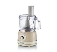 Ariete 1781 Robot da cucina Vintage, 1000W, Capacità 2,1L, Per preparazione impasti, Beige