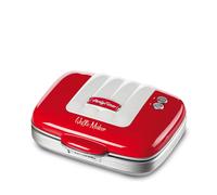 Ariete Ariete 1973 Waffle Maker Party Time - Piastra Elettrica per Waffle - Piastre Antiaderenti - 700 Watt - Rosso